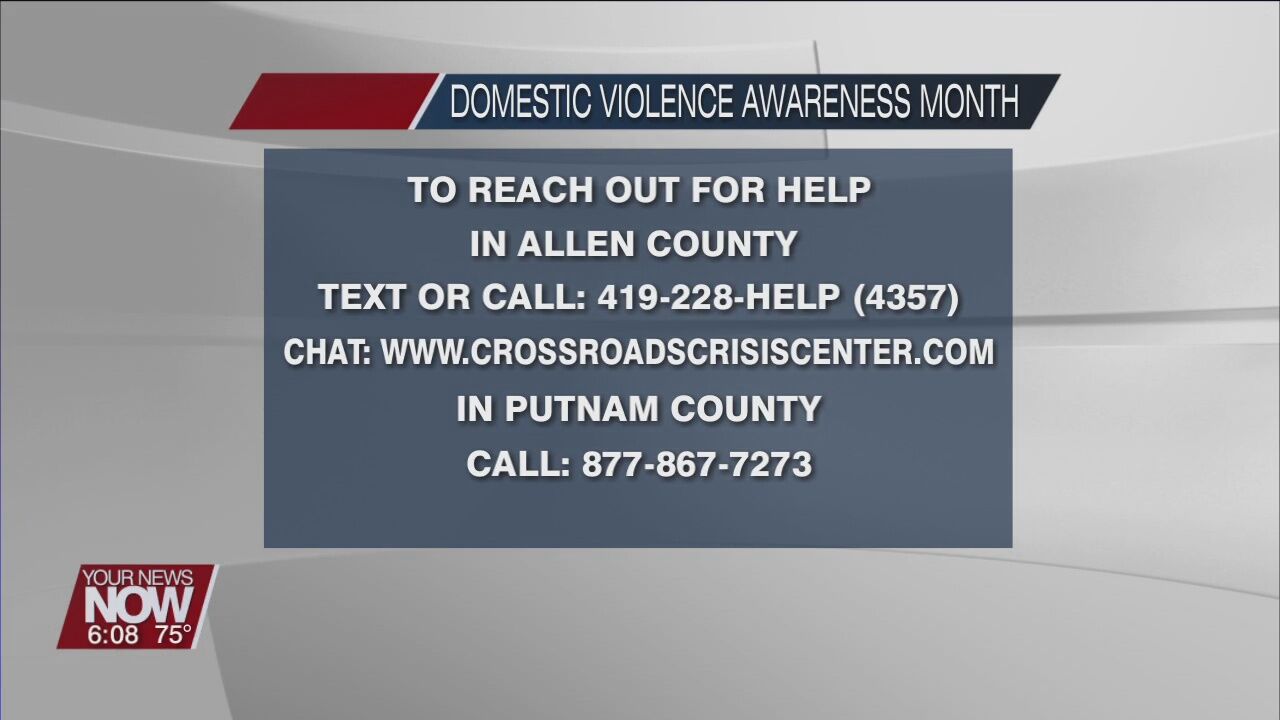 October is Domestic Violence Awareness Month and Crime Victim Services is working to get the word out about some statistics